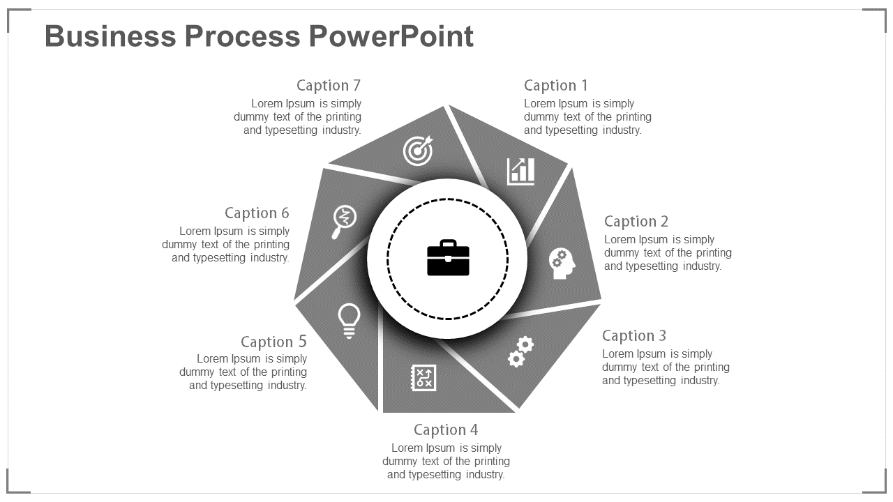 Impress your Audience with Business Process PPT Slides